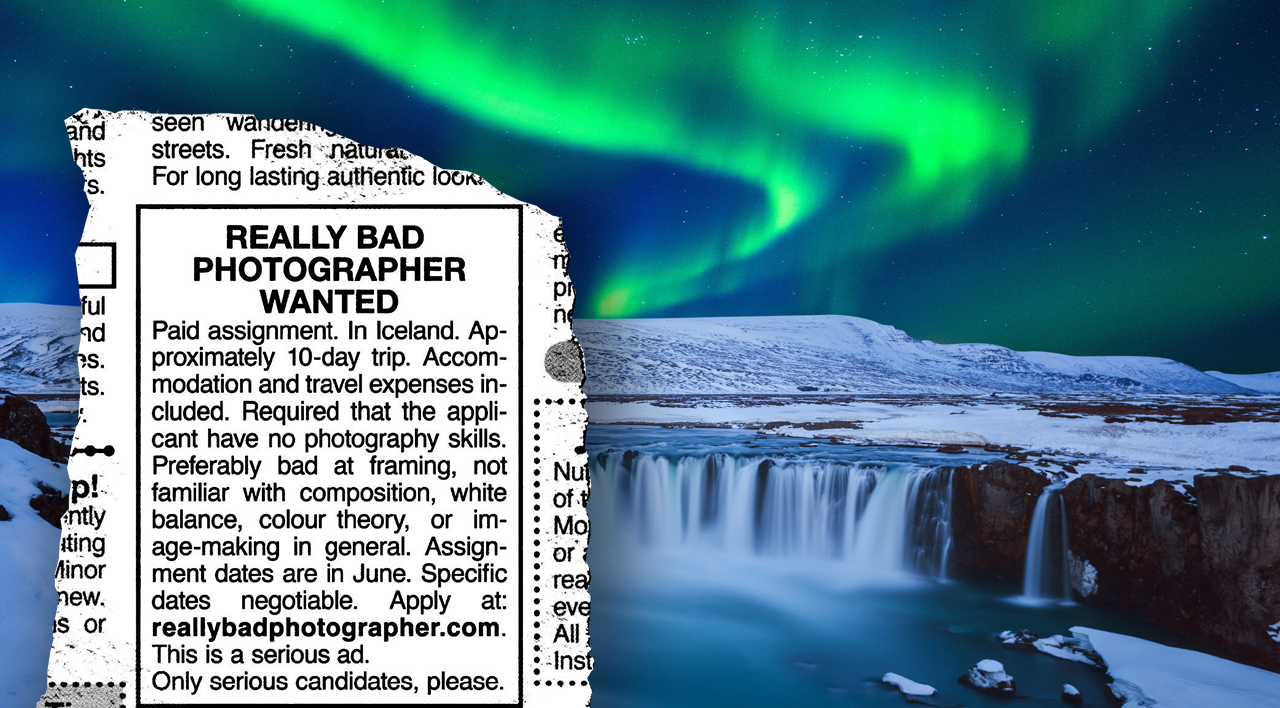 bad photographer wanted